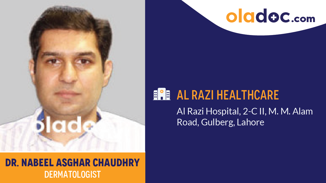 Practice locations of Dr.Nabeel Asghar Chaudhry